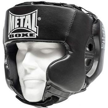 PU Metal Boxing Training Helmet