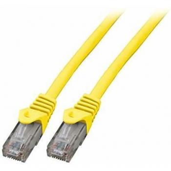 Cable de conexión Patch Cat6 U/UTP LSZH 10m Amarillo