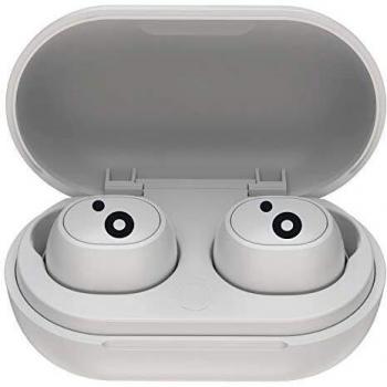 Sunstech WAVEPODS GO Auriculares TWS Inalámbricos Bluetooth V5.0. Ligeros. Controles Multifunción. Waterproof IPX4. Base de Carga magnética y micrófono Incorporado para iPhone y Android. Blancos.