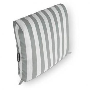 Cojín Impermeable para Palets Toldotex Gris HAPPERS - Cómodo, Ligero y Resistente con Respaldo Esquina 65x45x25