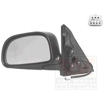 Espejo Retrovisor Eléctrico Izquierdo Van Wezel para Mitsubishi Colt 1996-2003
