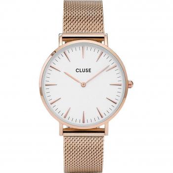 Cluse Reloj Analógico Automático para Mujer con Correa de Acero Inoxidable – CL18112