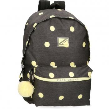 Mochila Pepe Jeans Leire 44cm con compartimento acolchado para tablet, ideal para niñas en edad escolar