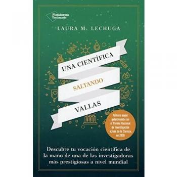 una científica saltando vallas