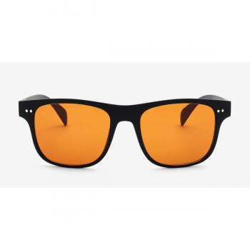 Messy Weekend TEMPO Black Orange 55mm Men's Sunglasses