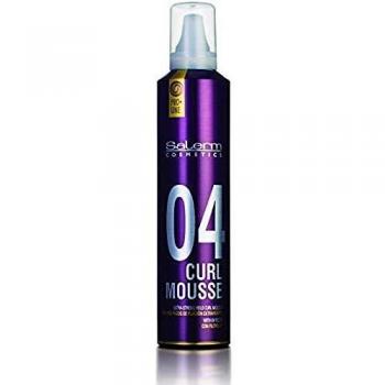 Salerm Cosmetics Curl Mousse 04 Espuma de Modelaje, 300 ml