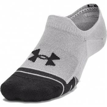 Calcetines de fitness Under Armour Performance Tech 3 pares gris negro blanco tamaño L