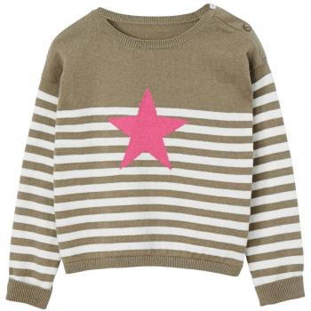 VERTBAUDET Jersey niña marinero motivo intarsia