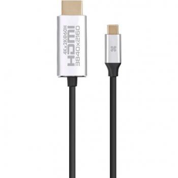 Cable USB-C a HDMI UltraHD 4K 60Hz Macho/Macho 1.8m - Promate HDLink-60H