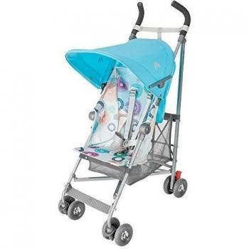 Maclaren Volo Rotary Print Silla de paseo - ligera, de los 6 meses hasta los 25 kg, suspensión en las 4 ruedas, Capota extensible con UPF 50+