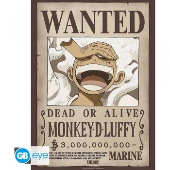 Póster GB Eye One Piece Wanted Luffy Wano