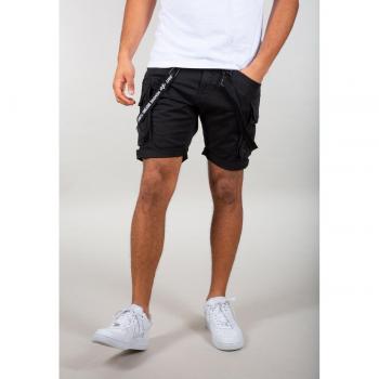 Alpha Industries Utility Shorts for Men, Black, Size 38