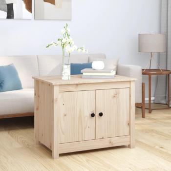 Mesa de salón de madera maciza de pino 71x49x55 cm