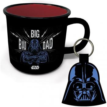 Set Regalo Taza Darth Vader Star Wars con Llavero y Diseño de Campamento