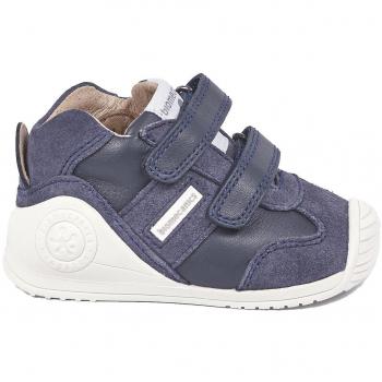 Biomecanics 171151, Zapatillas de Estar por casa para Bebés, 171151/A/Amz Azul Marino Y Vaquero
