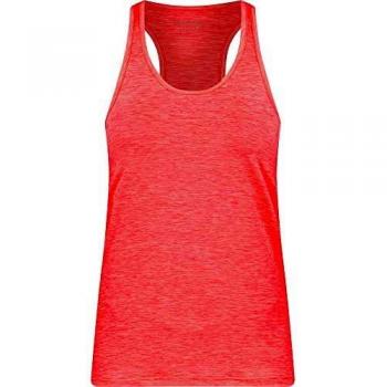 ENERGETICS Camiseta de Tirantes para Mujer Gerlinda 2, Mujer, Camiseta sin Mangas para Mujer, 302651, Rojo/Amarillo, 34