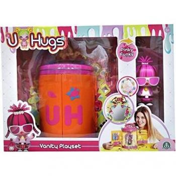 U Hugs - Playset con muñeca de Color Rosa