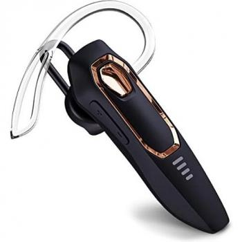 Manos Libres Bluetooth Auricular con cancelación de Ruido, Función Mute Pinganillo Bluetooth movil 30H de Tiempo conversación, Inalámbrico Auricular Bluetooth para Telefono