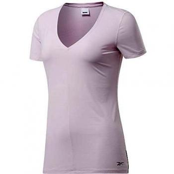 Reebok TS AC Athletic tee Camisa, Mujer, pixpnk, S