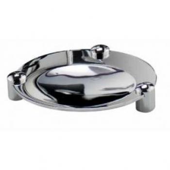 Manillons Torrent 6810 Jabonera, Bronce, Cromo Blanco, 12.5x10x2.5 cm