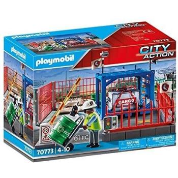 PLAYMOBIL City Action 70773 Depósito de Carga , A partir de 4 años