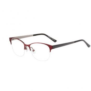 Prodesign Essential 3130 4021 Armazones para Hombre Rojas, Lentes Recetadas Para Hombre Rojos, Gafas Recetadas para Hombre Rojas