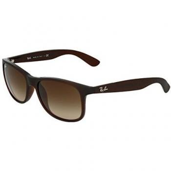 Ray-Ban Men's Gradient Andy RB4202-607313-55 Brown Wayfarer Sunglasses