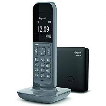 Teléfono Cordless Gigaset CL390 Gris - DECT, Identificador de Llamadas, Función No Molestar, Altavoz, Pantalla Grande
