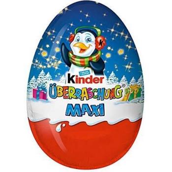 KINDER MAXI XXXL SORPRESA HUEVOS 6 x 100 gramos, total 600 Gramos, EDICIÓN LIMITADA