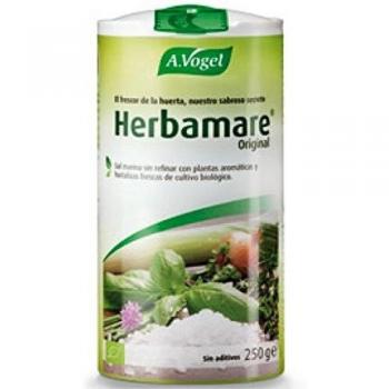 Herbamare® | Sal marina no refinada con plantas aromáticas y hortalizas frescas BIO para una vida sana y sabrosa | 250 gr | A.Vogel