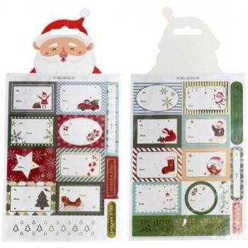 SET ADHESIVOS 25 UNIDADES NAVIDAD