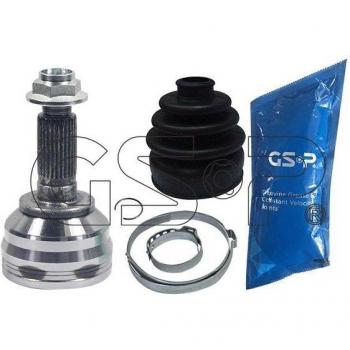Juego de articulación para árbol de transmisión GSP CV-joint 834010, compatible con vehículos específicos, fabricado en materiales duraderos, incluye juntas y accesorios necesarios para la instalación