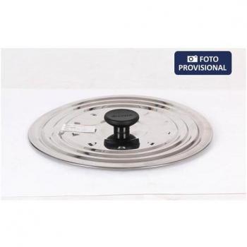 Tapa de Acero Inoxidable 22-24cm QUTTIN - Resistente Al Calor