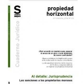 Las sanciones a los propietarios morosos