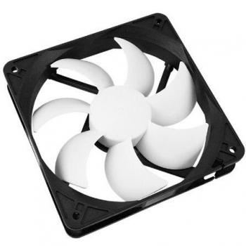 Cooltek 200400215 Silent Fan 120 PWM, 120 mm x 120 mm x 25 mm, Ventilador PWM Rifle-Bearing, 6,6 – 17,1 dBa, 700 – 1500 m³/h, Conector PWM de 4 Pines