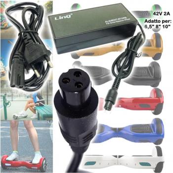 Cargador Inteligente para Hoverboard 42V 2Ah