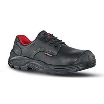 U-power - Zapato de seguridad Curly talla 43 piel negra S3 src esd EN20345