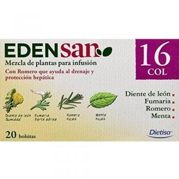 Edensan 16 Col Infusiones 20 unidades de Dietisa