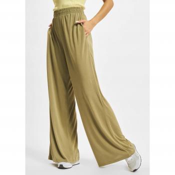 Urban Classics Women's Khaki Modal Wide Leg Pants
