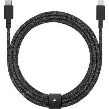Cable USB-C a Lightning Native Union Belt 3 m Negro