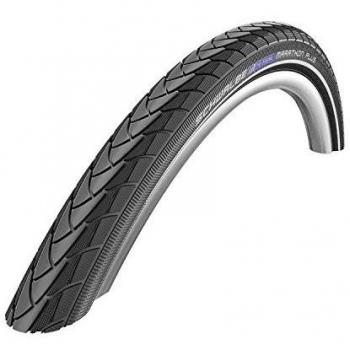 Schwalbe 11151348 Marathon Plus SmartGuard - Cubierta con bandas reflectantes para bicicletas