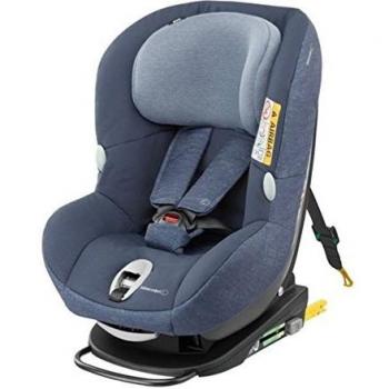 Bébé Confort Milofix - Silla de auto con cojín reductor, grupo 0+/1, color Nomad Blue