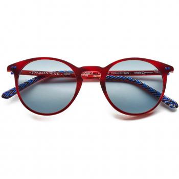Etnia Barcelona Jordaan Sun II Polarized Red Men's Sunglasses 50mm