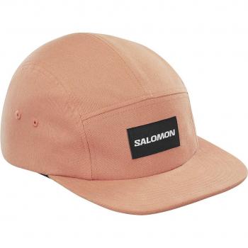 Gorra de montaña unisex Salomon Five Panel rosáceo