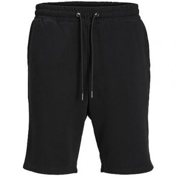 Pantalones Cortos de Sudadera Jack & Jones con Cintura Elástica - Hombre - Negro - M