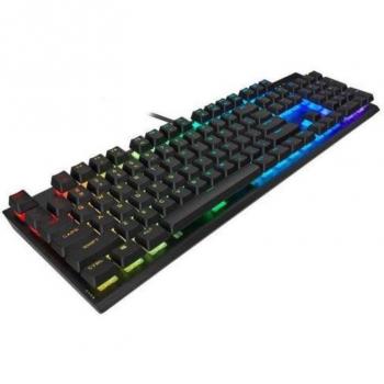 Teclado Mecánico Gaming Corsair K60 RGB PRO Cherry Purple USB Italiano Retroiluminado Negro