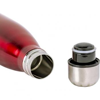 Botella térmica reutilizable de 750 ml en ALUMINIO sin BPA Rojo