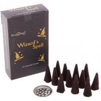 37184 Wizard's Spell Stamford negro conos de incienso
