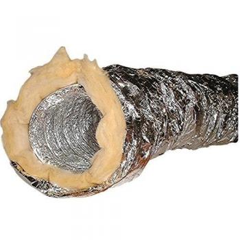 Conducto flexible de aluminio aislado Strulik 5m diámetro 125mm