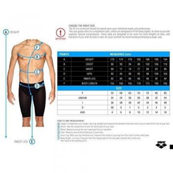 arena Jammer M Pwsk Carbon Flex Vx Bañador, Hombre, Azul